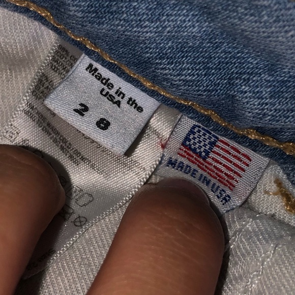 American Apparel Jean Shorts!! - Picture 4 of 4